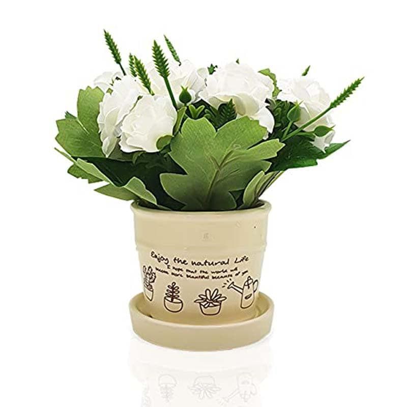 Buy chrysanthemum Artificial Flower - 14 cms Artificial Flowers from Vaaree