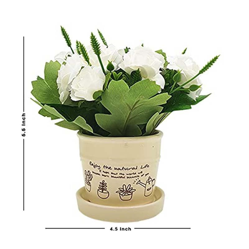 Buy chrysanthemum Artificial Flower - 14 cms Artificial Flowers from Vaaree