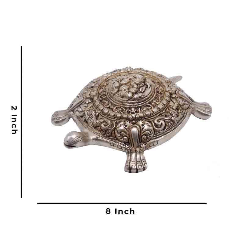 Buy Turtling Brass Idol Festive Accents from Vaaree