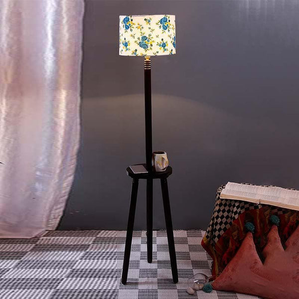 Floor Lamp - Azure Dayflower Floor Lamp