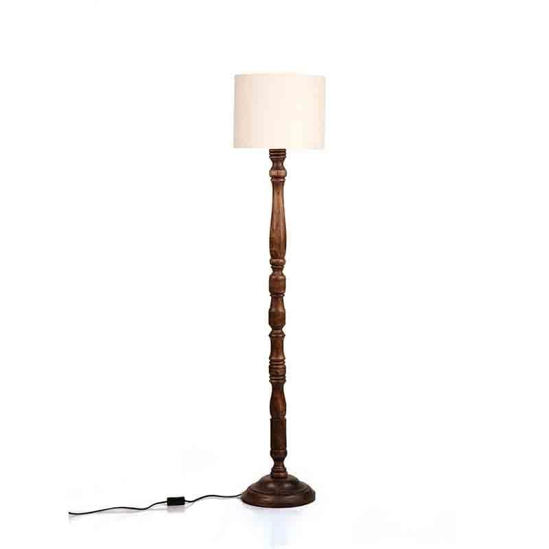 Buy Floor Lamp - Braided Floor Lamp - White at Vaaree online