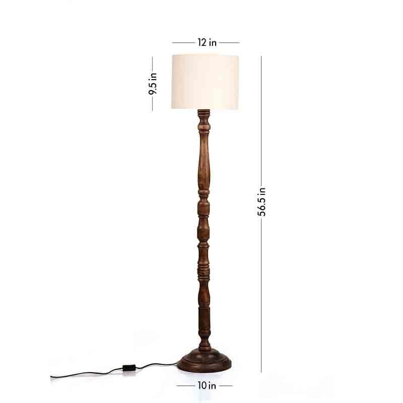 Buy Braided Floor Lamp - White Floor Lamp from Vaaree