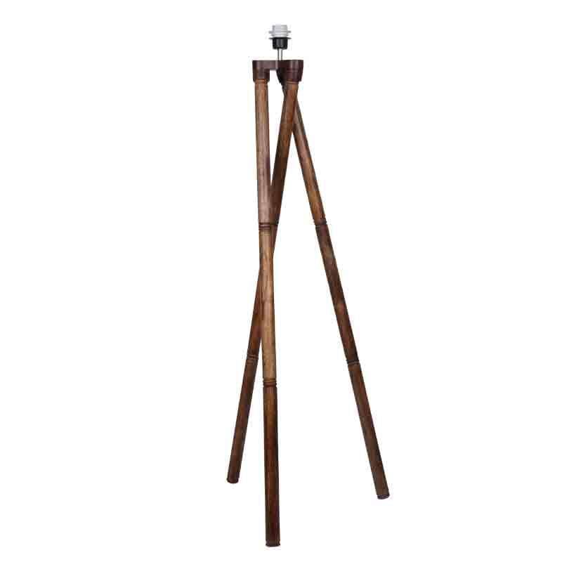 Buy Criss Crossed Tripod Lamp - Beige Floor Lamp from Vaaree