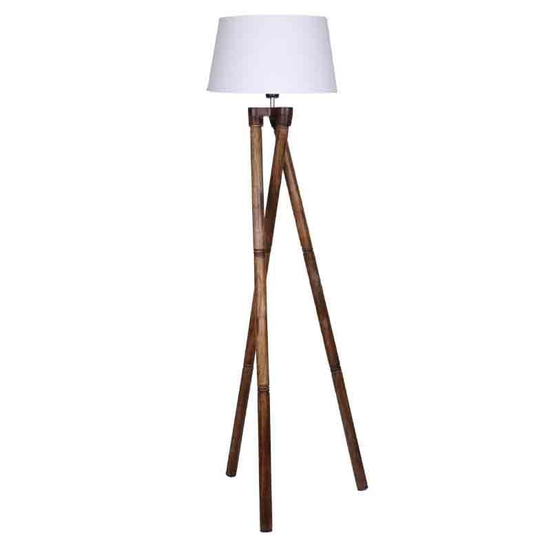 Buy Criss Crossed Tripod Lamp - White Floor Lamp from Vaaree