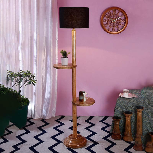 Floor Lamp - Double Trouble Floor Lamp - Black