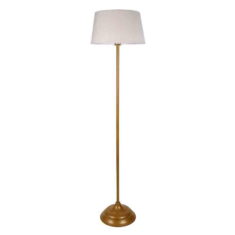 Buy Gabriella Floor Lamp - Gold & White Floor Lamp from Vaaree