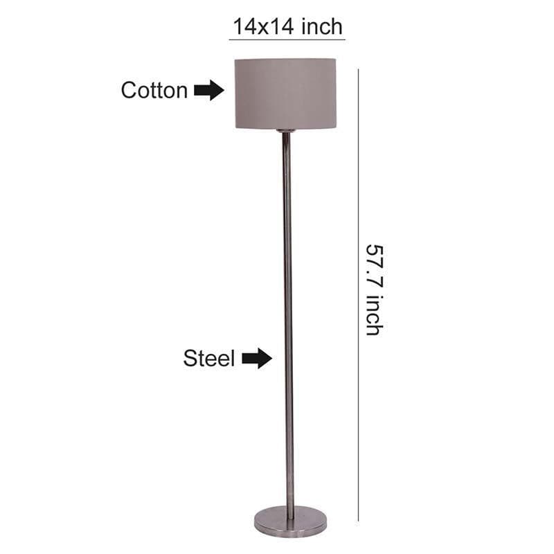 Buy Lucifer Floor Lamp - Grey Floor Lamp from Vaaree