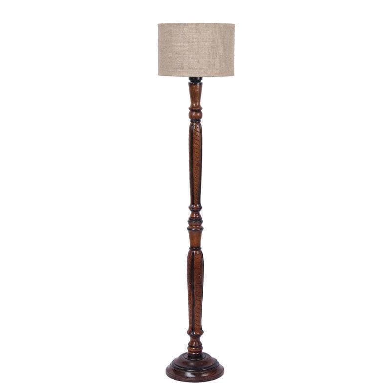 Buy Old School Floor Lamp - Beige Floor Lamp from Vaaree