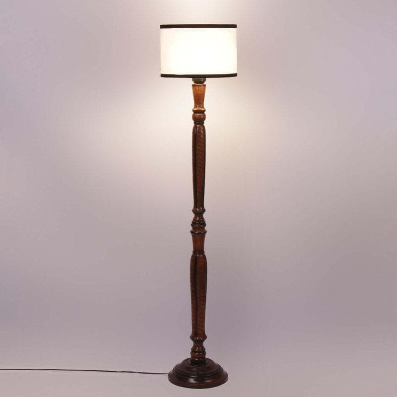 Buy Floor Lamp - Old School Floor Lamp - White at Vaaree online