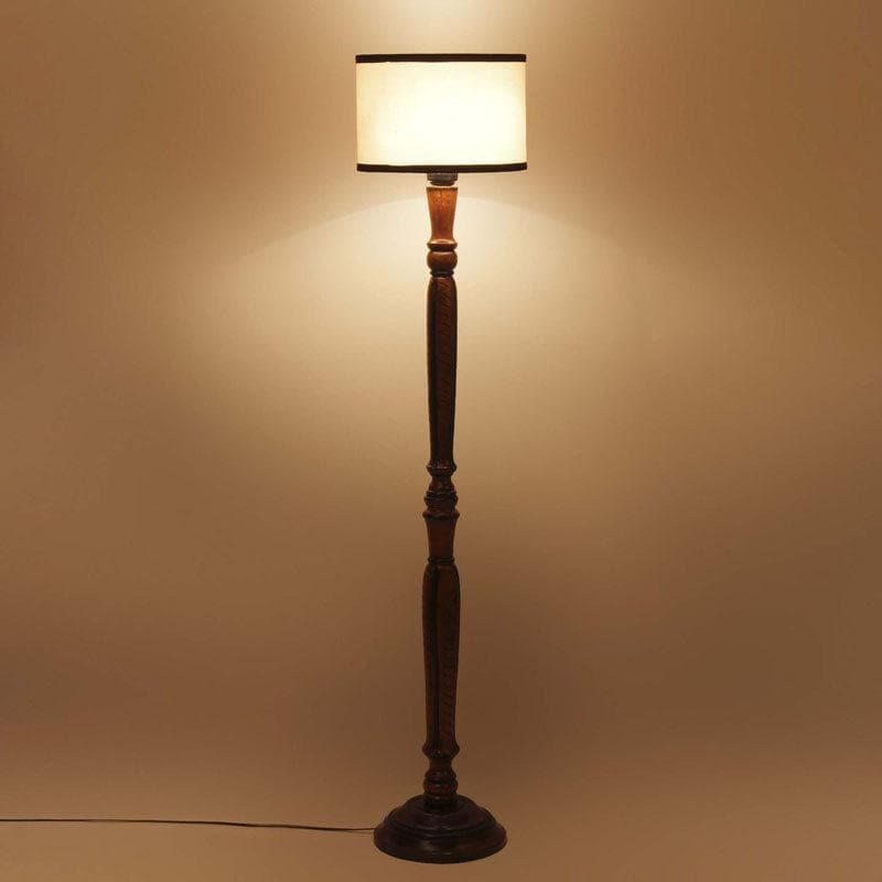 Buy Old School Floor Lamp - White Floor Lamp from Vaaree