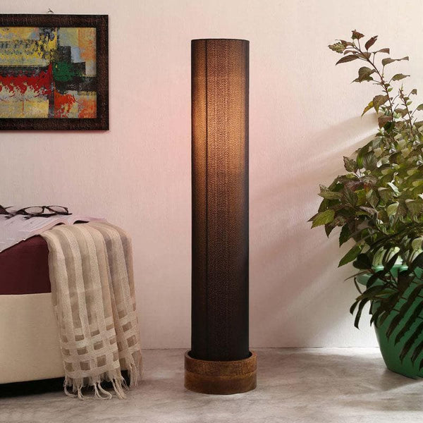 Buy Floor Lamp - Pillar Floor Lamp - Black at Vaaree online