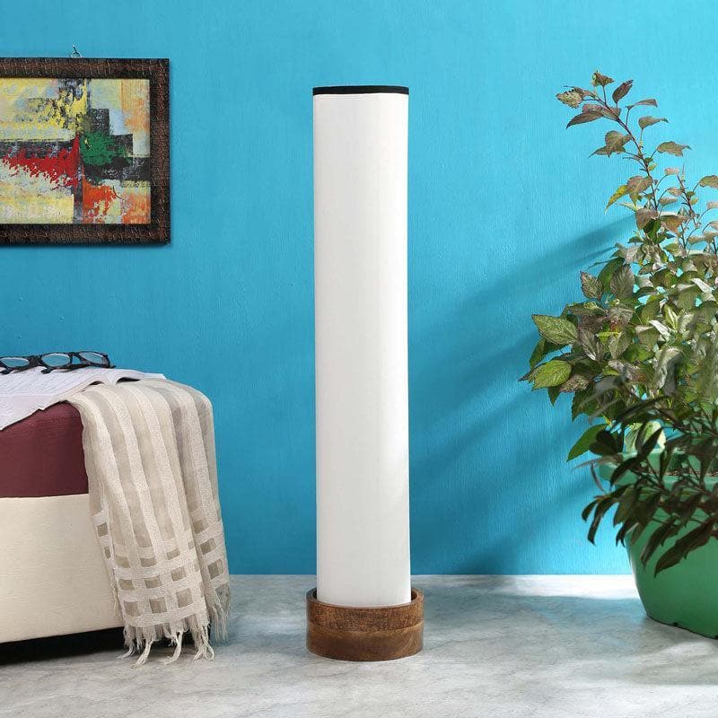 Floor Lamp - Pillar Floor Lamp - Milk White