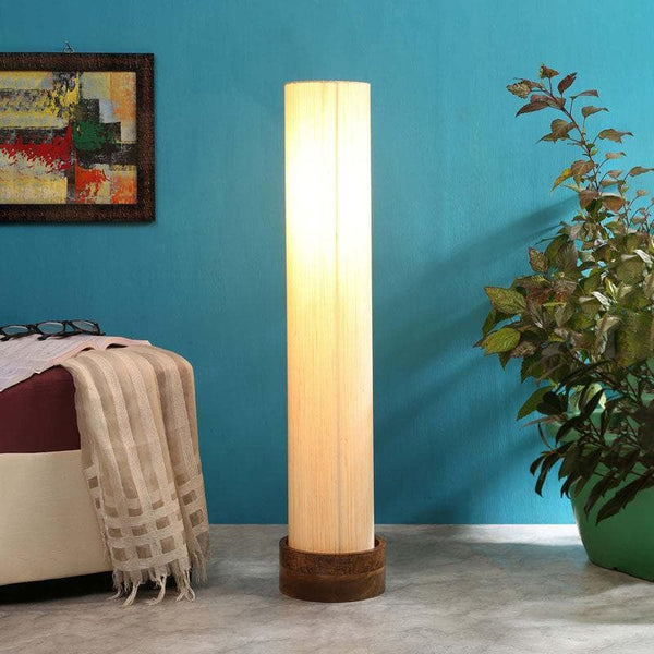 Floor Lamp - Pillar Floor Lamp - Off White