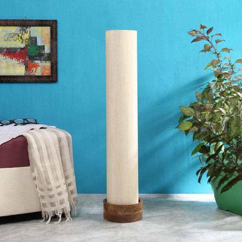 Buy Pillar Floor Lamp - Off White Floor Lamp from Vaaree