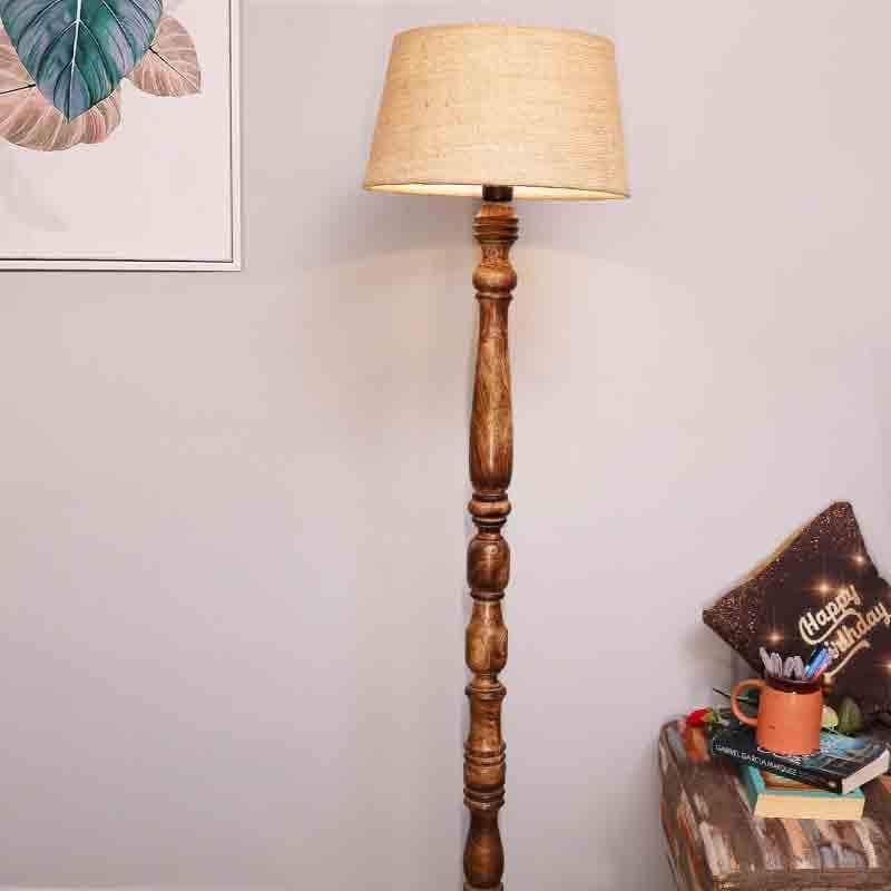 Buy Reverie Floor Lamp - Jute Floor Lamp from Vaaree