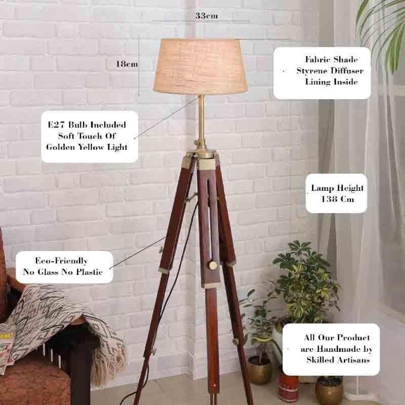 Buy Soldier Tripod Floor Lamp Floor Lamp from Vaaree