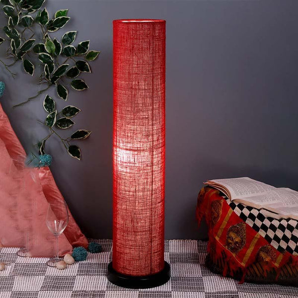 Floor Lamp - Solid Magic Pillar Lamp - Red