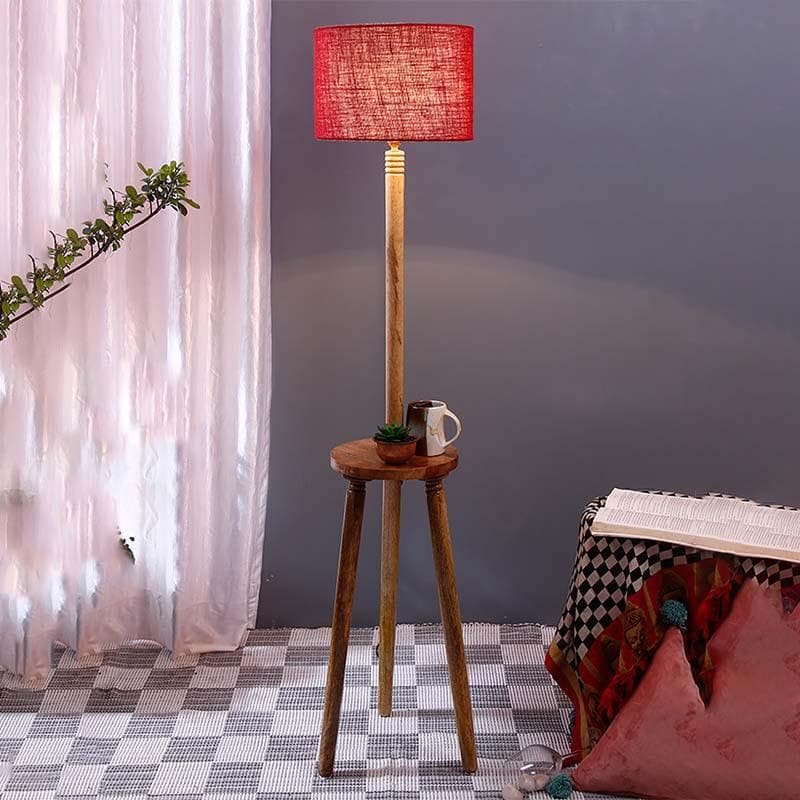 Floor Lamp - Tripod Floor Lamp - Red