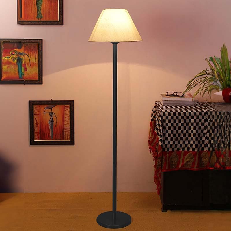 Floor Lamp - White Hut Floor Lamp