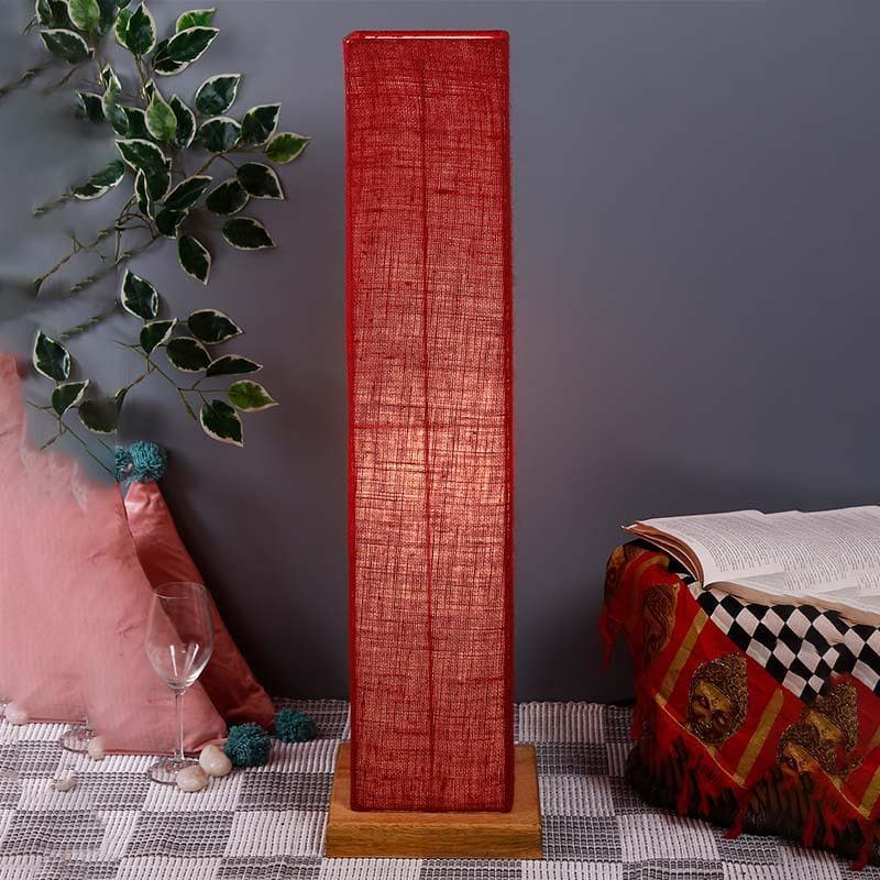 Buy Zen Floor Lamp - Red Floor Lamp from Vaaree