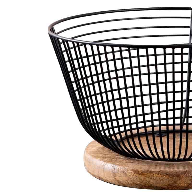 Buy Dome Mesh Basket With Base Fruit Basket from Vaaree