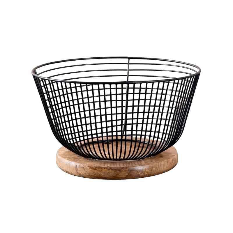 Buy Dome Mesh Basket With Base Fruit Basket from Vaaree