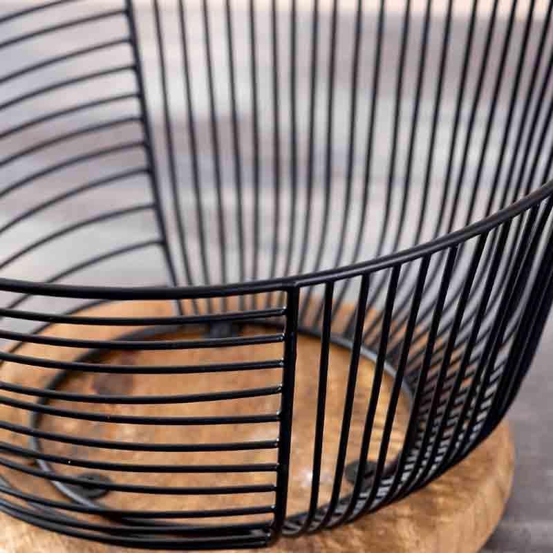 Buy Dome Mesh Basket With Base Fruit Basket from Vaaree