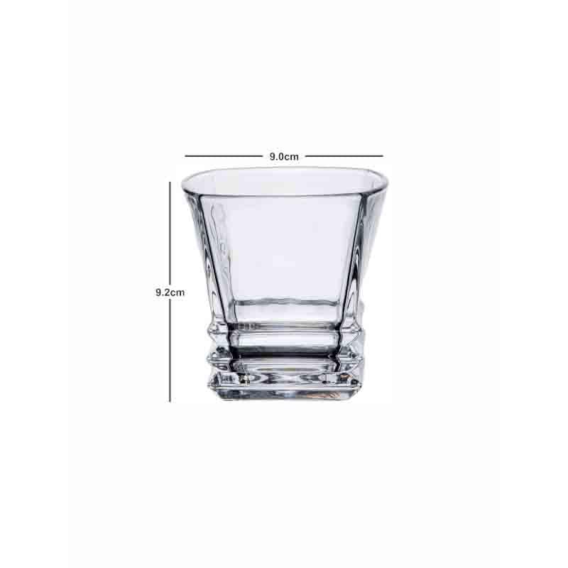 Buy Maxicool Glass Tumbler (255 ml ) - Set of Six Drinking & Juice Glasses from Vaaree