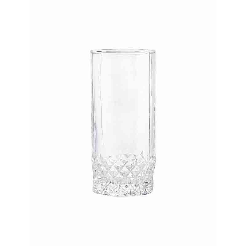 Buy MonaCasa Glass Tumbler (320 ml ) - Set of Six Drinking & Juice Glasses from Vaaree