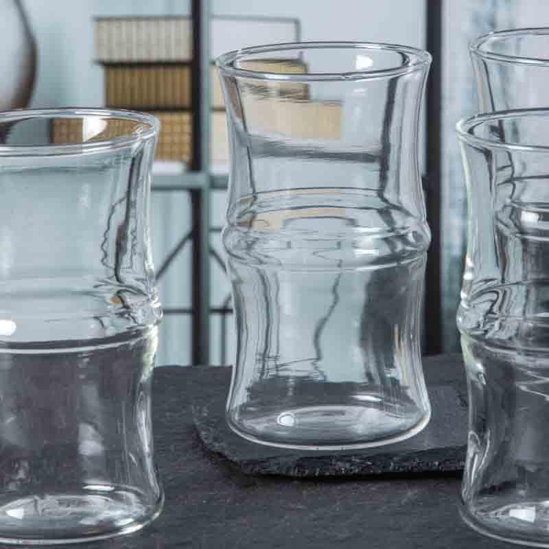 Drinking & Juice Glasses - Solitary Glass Tumbler (440 ml ) - Set of Six