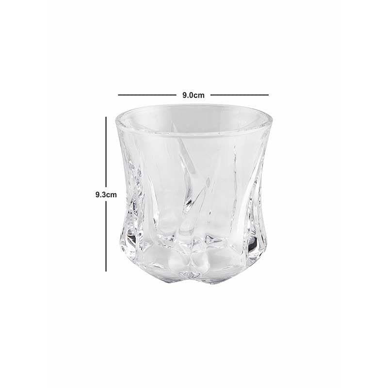 Buy Surreal Whiskey Glass(280 ml ) - Set of Six Scotch & Whiskey Glasses from Vaaree