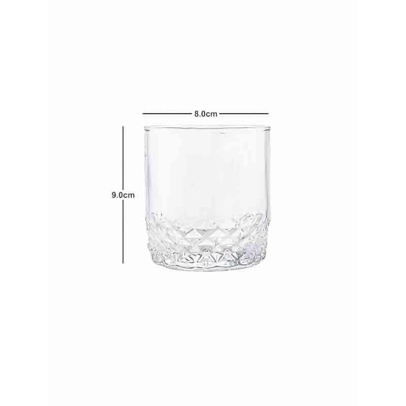 Drinking & Juice Glasses - Tiyna Glass Tumbler (320 ml ) - Set of Six