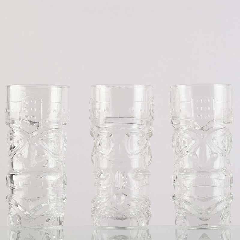 Buy Tiki Shiki Glass (400 ml ) - Set Of Four Drinking & Juice Glasses from Vaaree