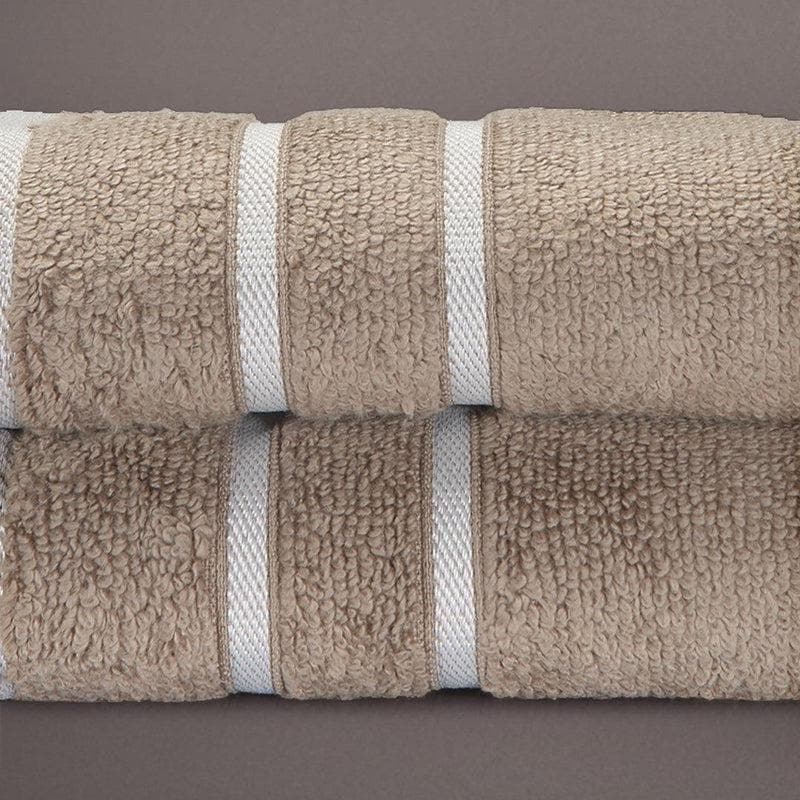 Buy Beige Oh-so-soft Hand Towel (Set of Two) Hand & Face Towels from Vaaree