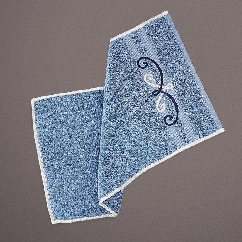 Buy Blue Silly Cuddly Hand Towel (Set of Two) Hand & Face Towels from Vaaree