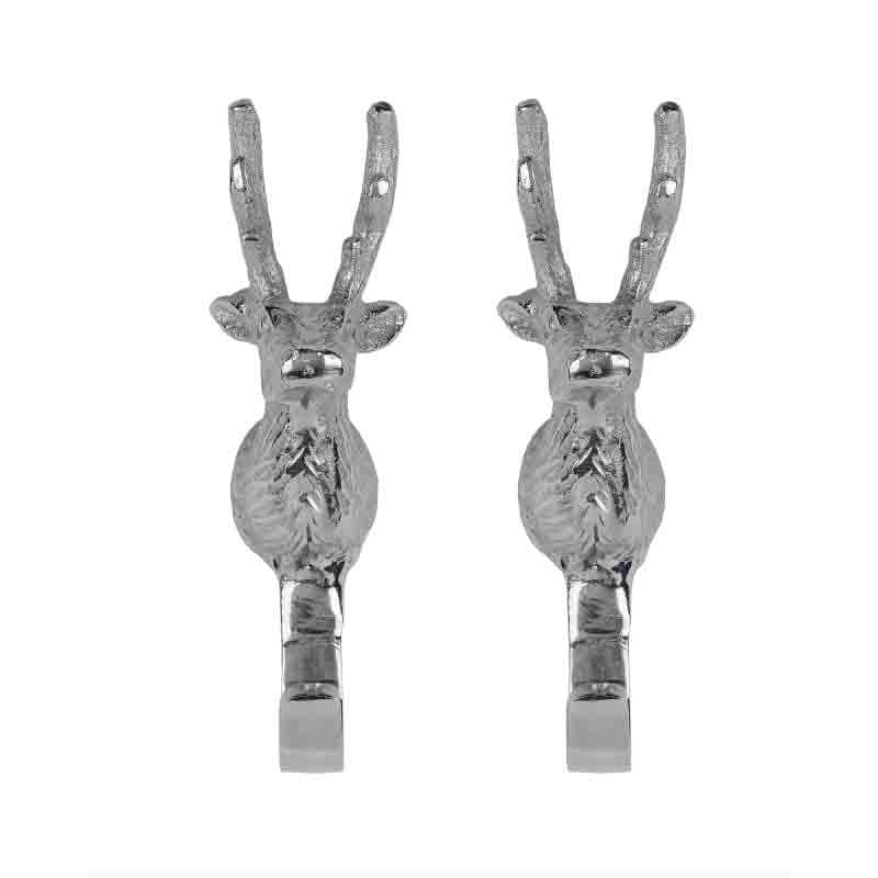 Buy Dear Deer Wall Hook - Set Of Two Hooks & Key Holders from Vaaree