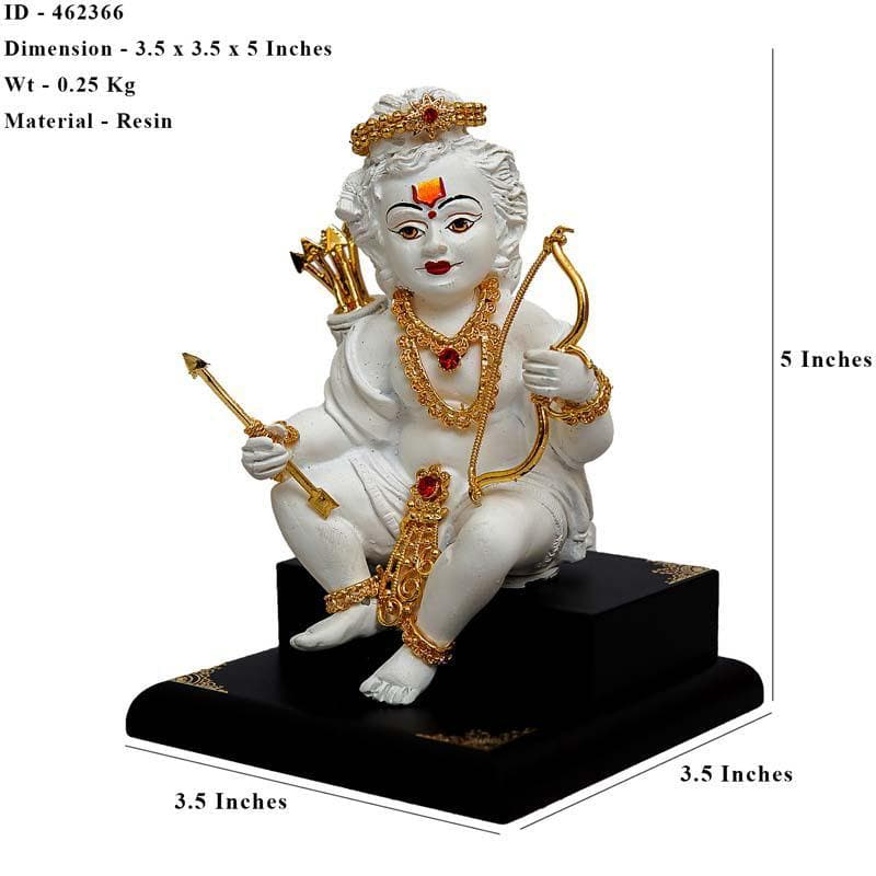 Buy Benevolent Rama Idol- White Idols & Sets from Vaaree