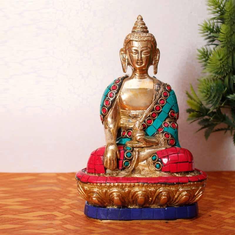 Buy Blissful Buddha Idol Idols & Sets from Vaaree