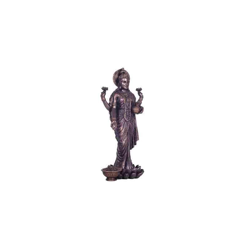 Buy Bronzie Lakshmi Idol Idols & Sets from Vaaree