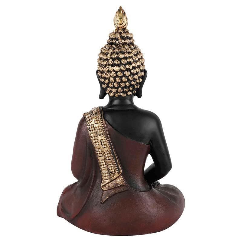 Buy Buddha In Meditation Statue- Brown Idols & Sets from Vaaree