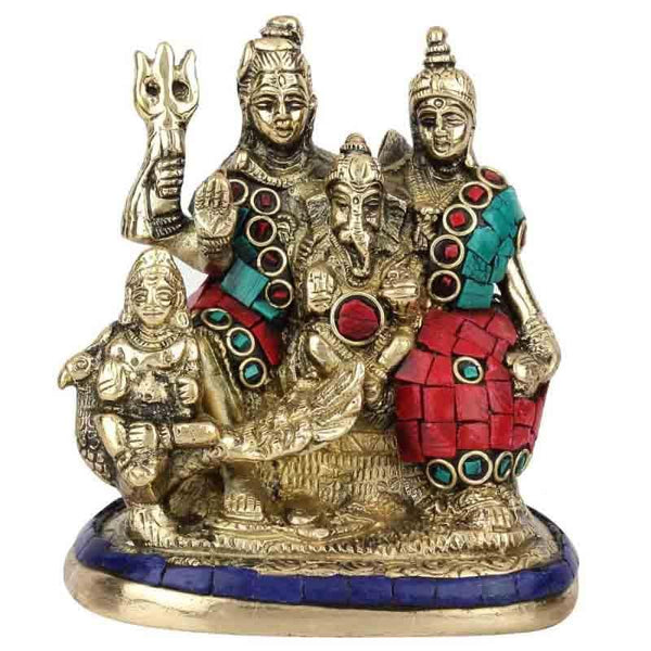 Idols & Sets - Deities Shiva Parvati Statue