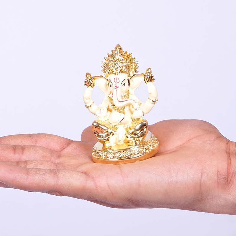 Buy Gajanan Idol- Gold Idols & Sets from Vaaree