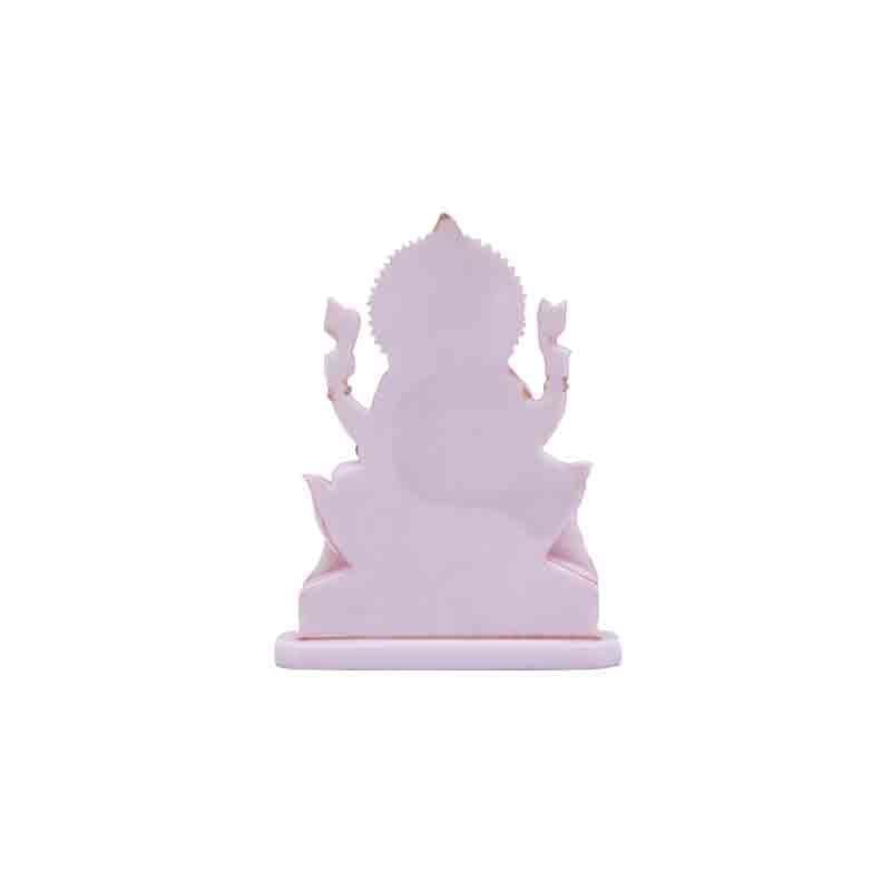 Buy Marble Ganesha On Lotus Idols & Sets from Vaaree