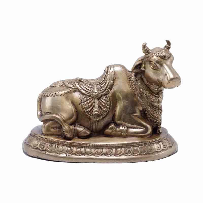 Buy Nandideva Brass Statue Idols & Sets from Vaaree