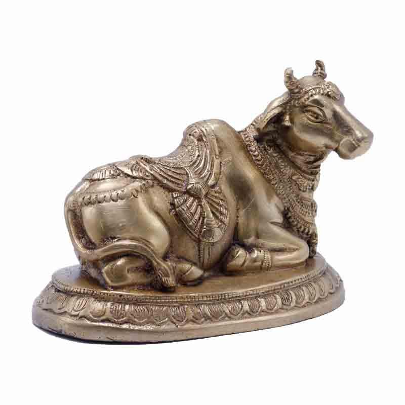 Buy Nandideva Brass Statue Idols & Sets from Vaaree