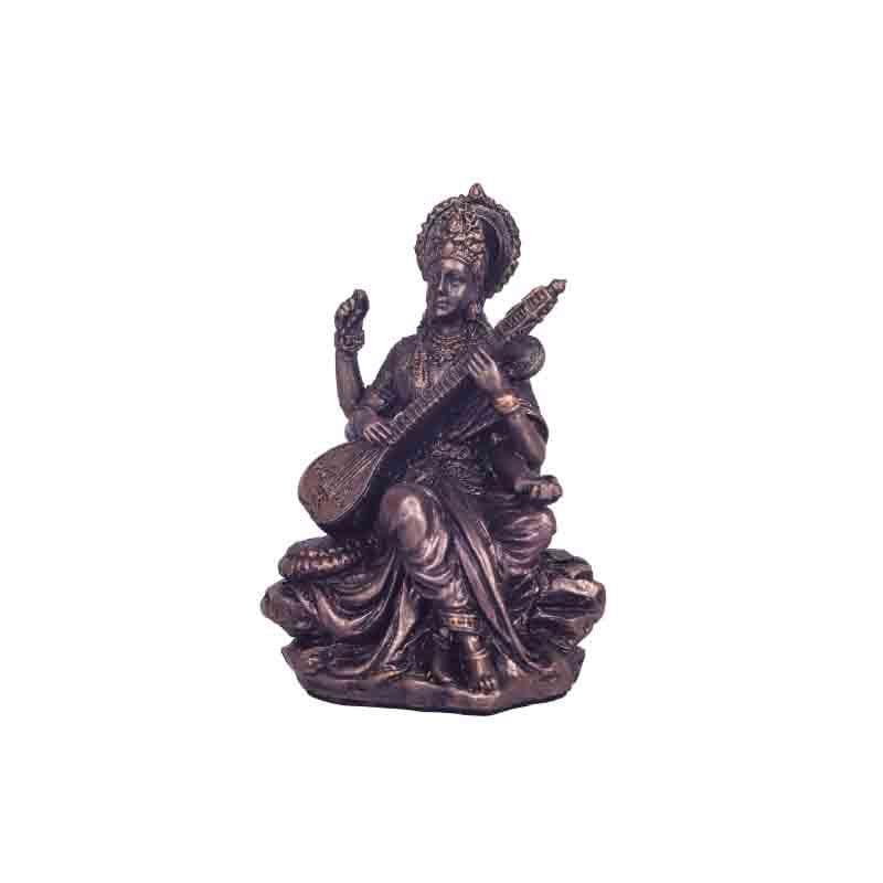 Buy Sitar Saraswati Idol Idols & Sets from Vaaree