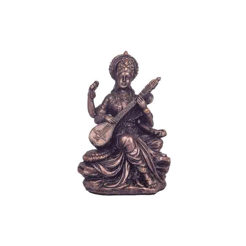 Buy Sitar Saraswati Idol Idols & Sets from Vaaree