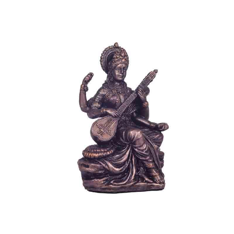 Buy Sitar Saraswati Idol Idols & Sets from Vaaree