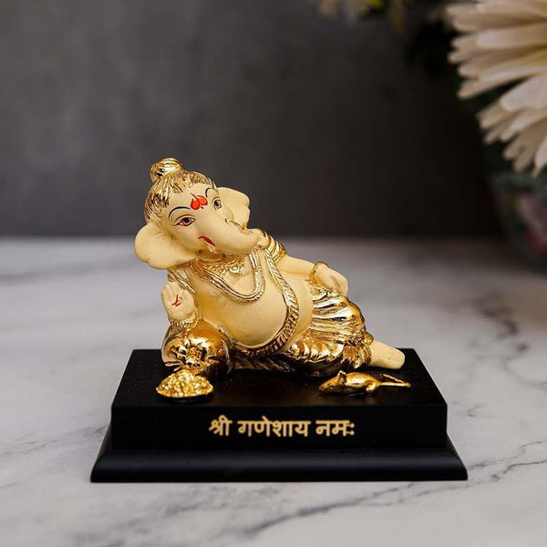 Idols & Sets - Sleeping Baby Ganesha Murti
