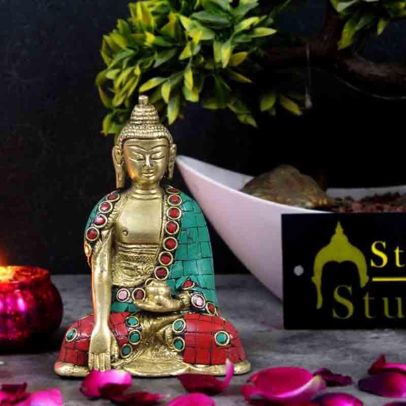 Buy Soulful Buddha Brass Statue Idols & Sets from Vaaree